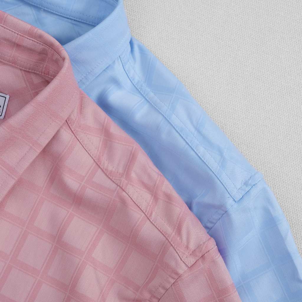 Áo Sơ Mi Nam Ngắn Tay Sọc Caro Vuông OVERCO Chất Vải Sợi BamBoo Mềm Mịn Thoáng Mát Trẻ Trung Năng Động