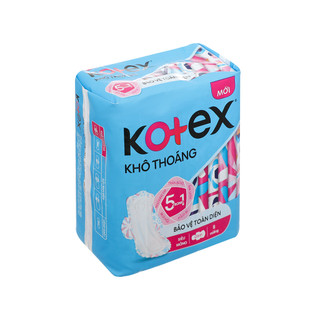 BVS Kotex Khô Thoáng Mỏng (8 Miếng Cánh - Xanh Dương)/ Băng vệ sinh mỏng cánh