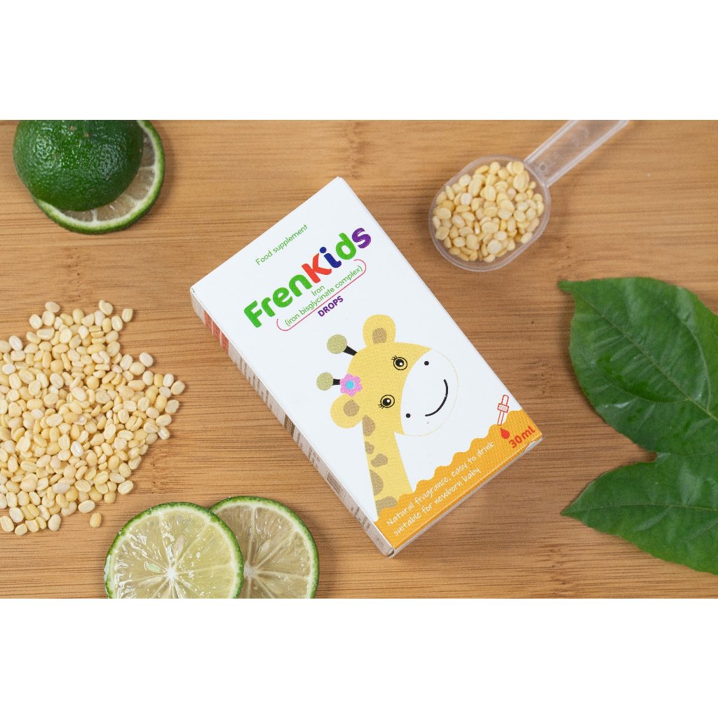 Sắt hữu cơ cho bé FrenKids - Vị dâu không tanh, không nóng, không táo