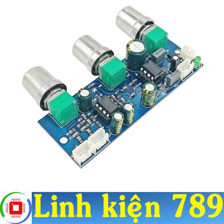 Mạch chỉnh âm sắc 2.1 NE5532 nguồn 10-24VDC đơn