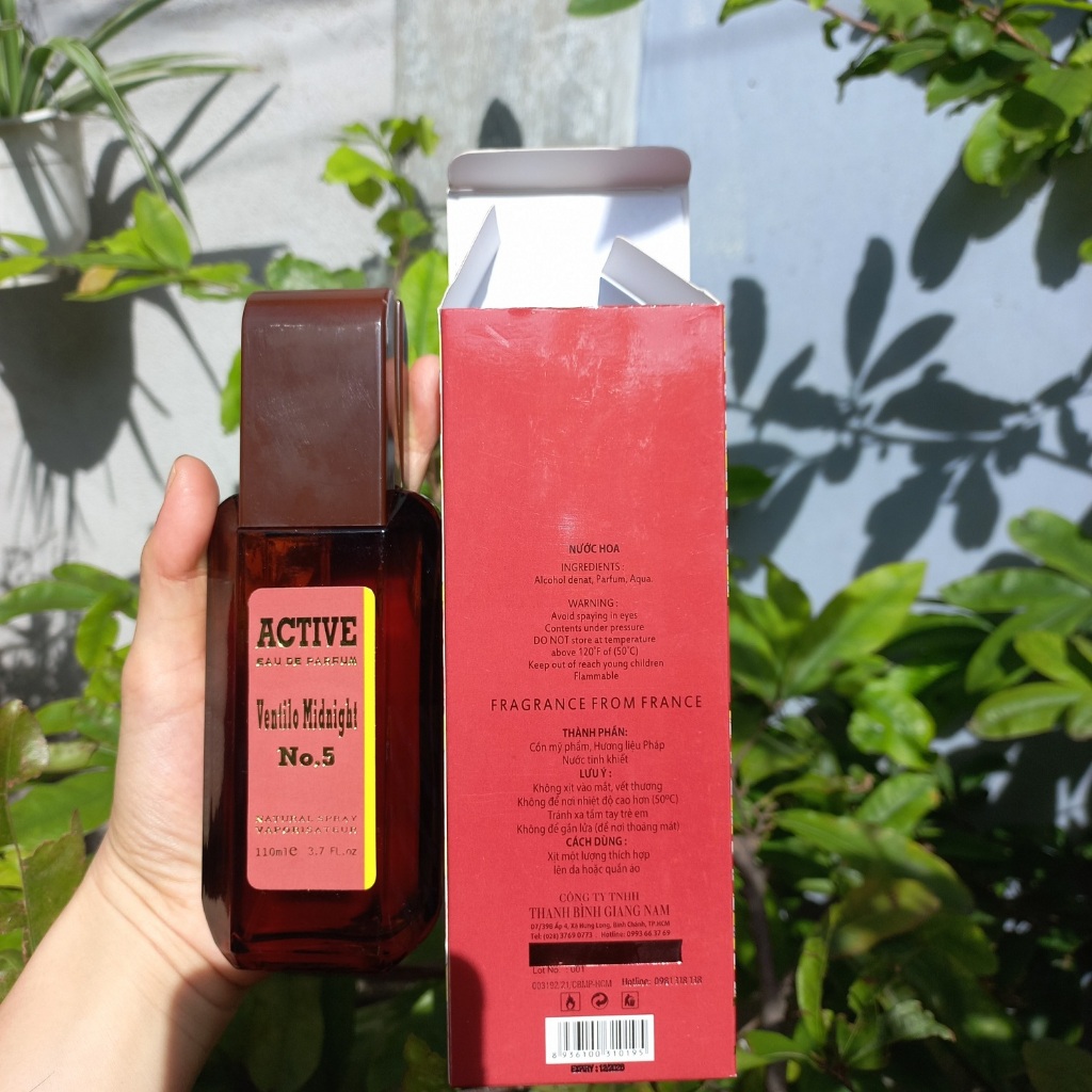 Nước hoa Active Line Midnight Hương Thơm Lịch Lãm Đẳng  Cấp Lưu Hương Lâu