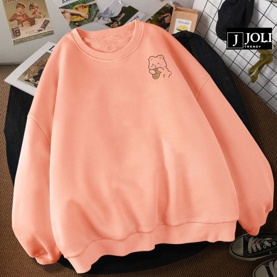 Áo Sweater Nam Nữ Unisex ICON Cầu Vồng Nỉ Lót Bông Form Rộng