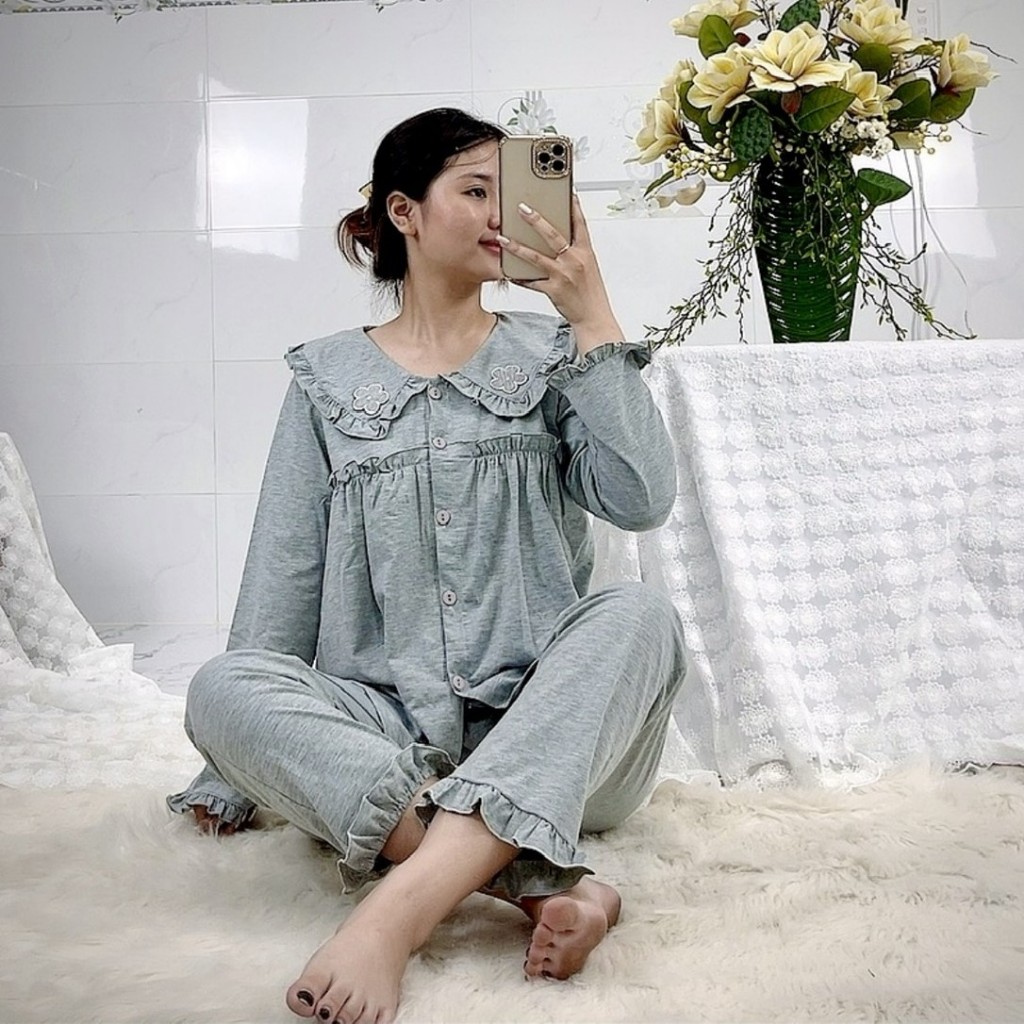 Bộ bầu - bộ sau sinh -  - chất liệu Thung cotton Mềm - kiểu mới thời trang