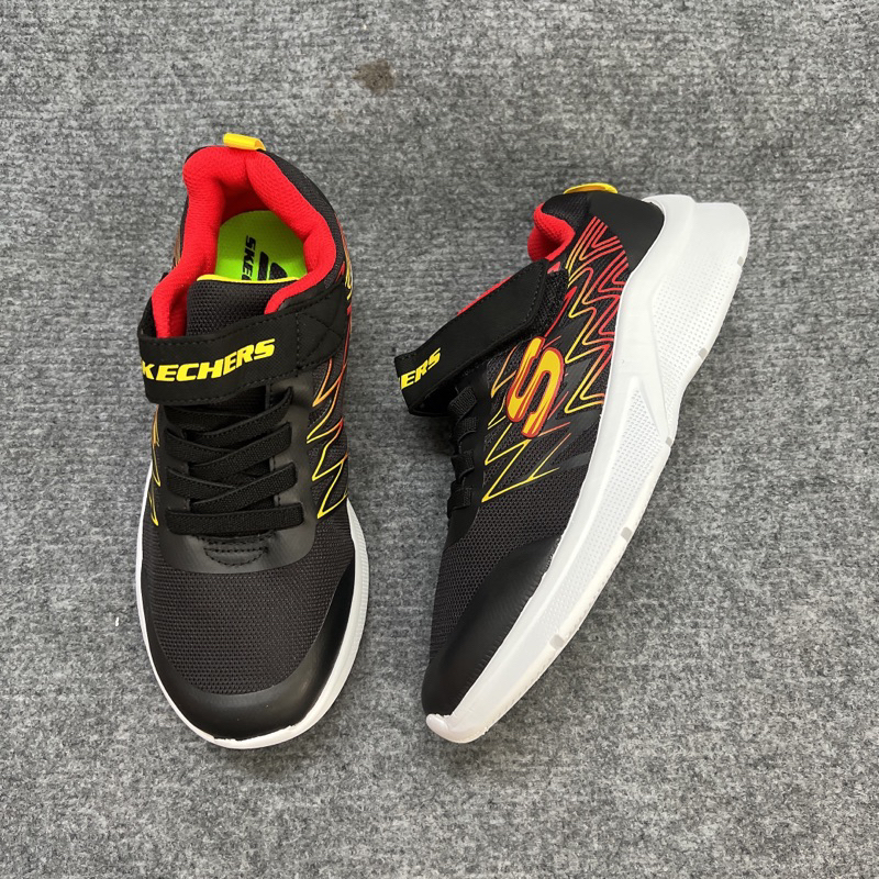Giày Skechers bé trai CHÍNH HÃNG quai xé dán