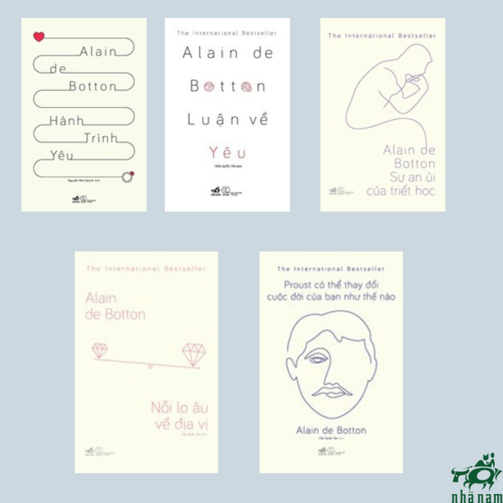 Sách - Series Tác giả Alain de Botton