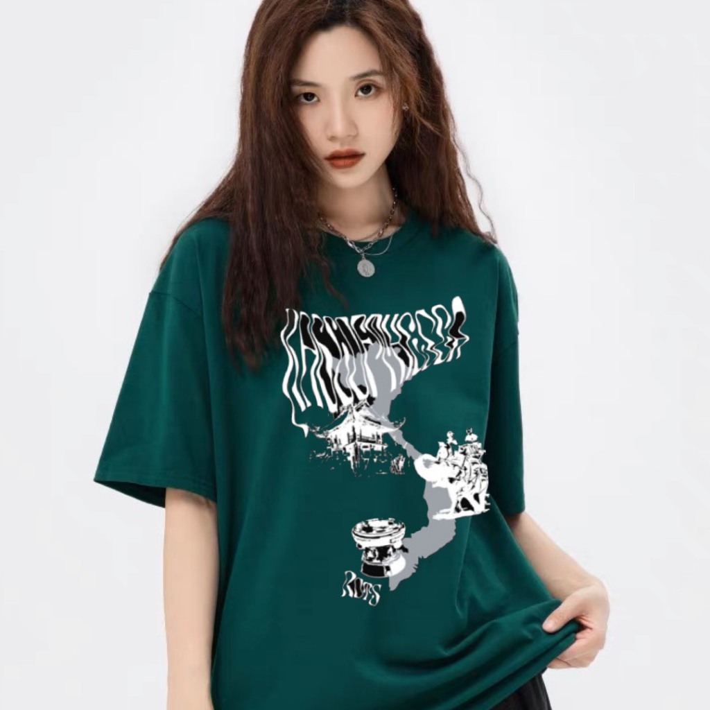 Áo Thun VIETTNAM TRONG TIM TÔI, RAGE OF THE SEA Nam Nữ Unisex Áo Phông Form Rộng Tay Lỡ, AT149 trending xu hướng