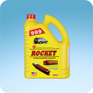 Nước giải nhiệt làm mát động cơ Rocket 999 4L màu xanh