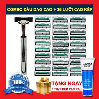 Bộ Dao Cạo Dâu Lưỡi kép