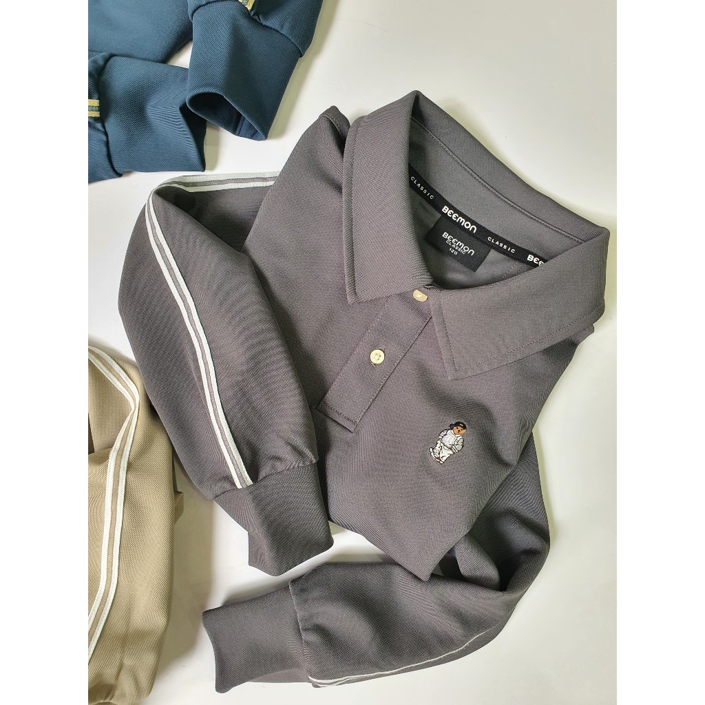 AD2333 Áo polo BM BT thêu gấu