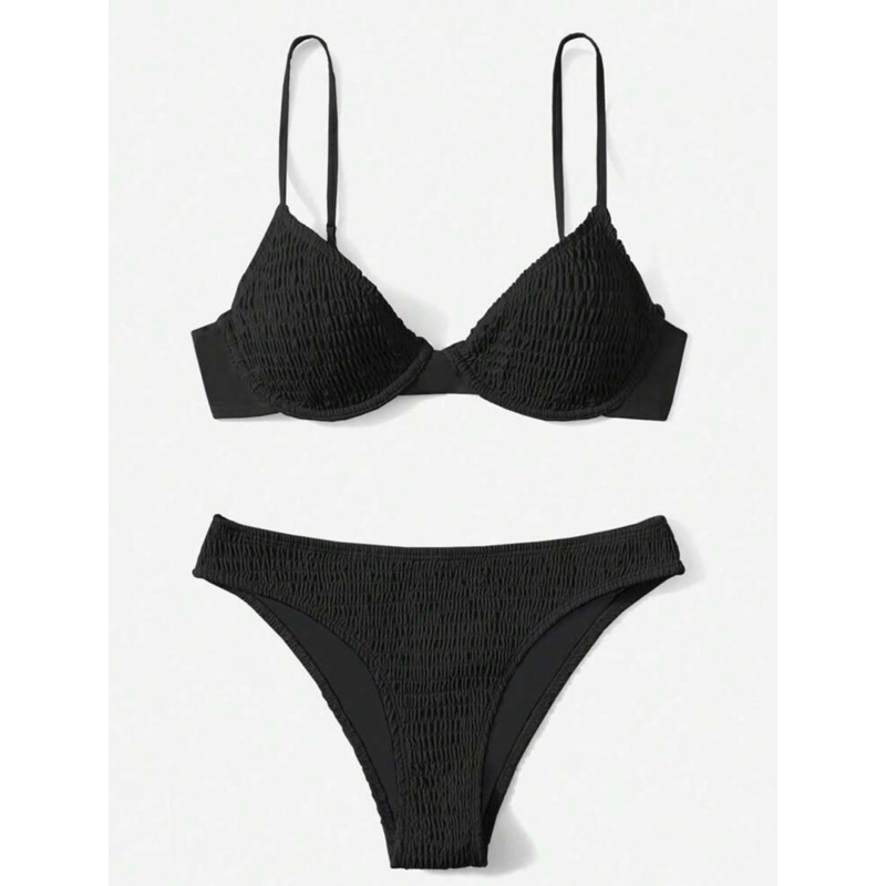 𝒫𝑒𝒶𝒸𝒽𝓎 𝒷𝒾𝓀𝒾𝓃𝒾 - Swim Basics Bikini có gọng màu đen