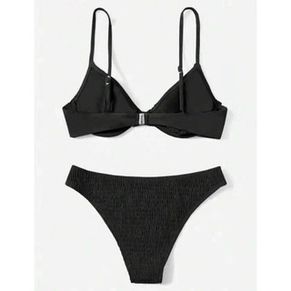 𝒫𝑒𝒶𝒸𝒽𝓎 𝒷𝒾𝓀𝒾𝓃𝒾 - Swim Basics Bikini có gọng màu đen