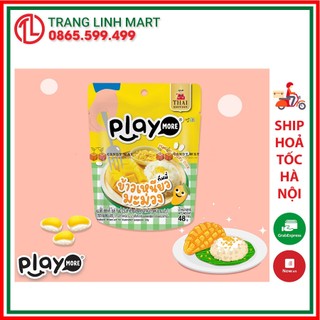 Kẹo dẻo xôi xoài Play more gói 64g