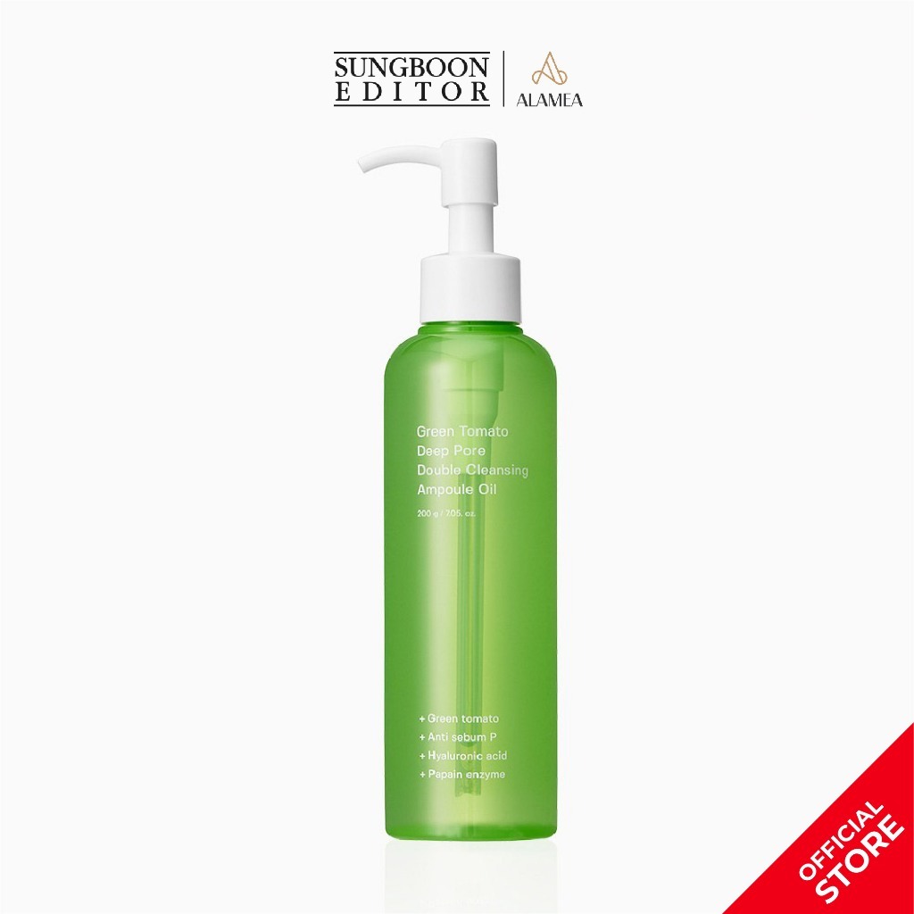 Dầu Tẩy Trang Chiết Xuất Từ Cà Chua Xanh GREEN TOMATO DEEP PORE DOUBLE CLEANSING AMPOULE OIL
