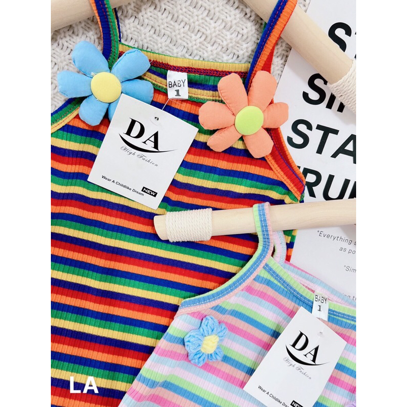 Đầm 2 dây bé gái 10-30kg, váy body bé gái siêu cute