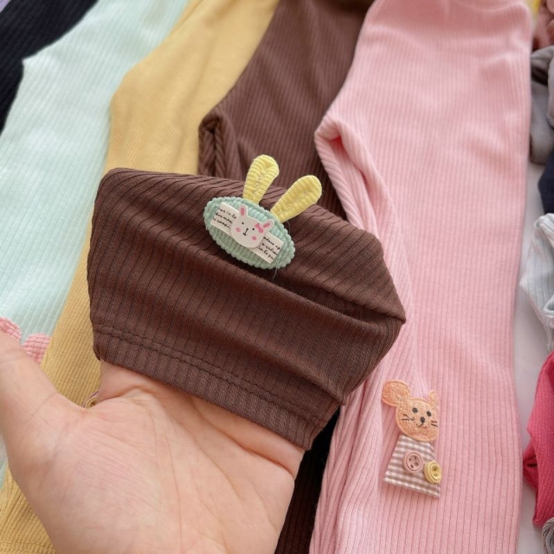 Quần legging cho bé gái size 8-18kg