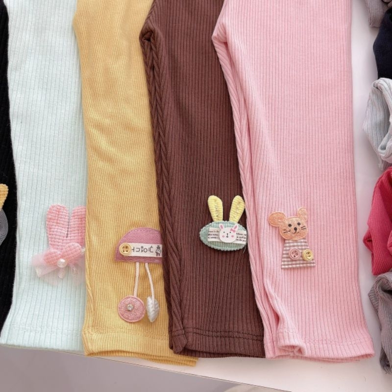 Quần legging cho bé gái size 8-18kg