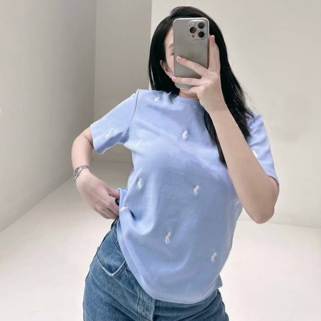 ÁO PHÔNG THÊU NGỰA XUẤT SỊN NEW