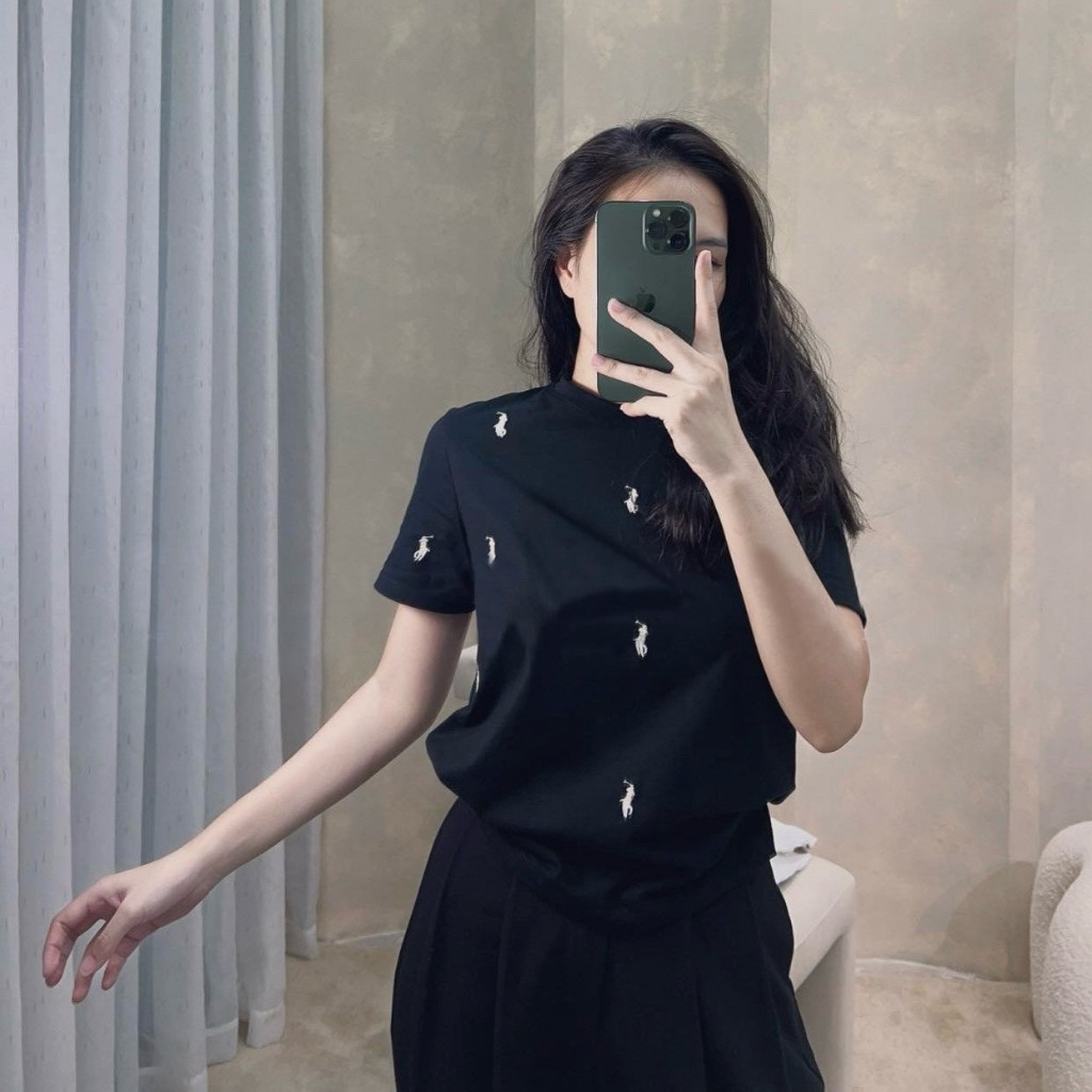 ÁO PHÔNG THÊU NGỰA XUẤT SỊN NEW