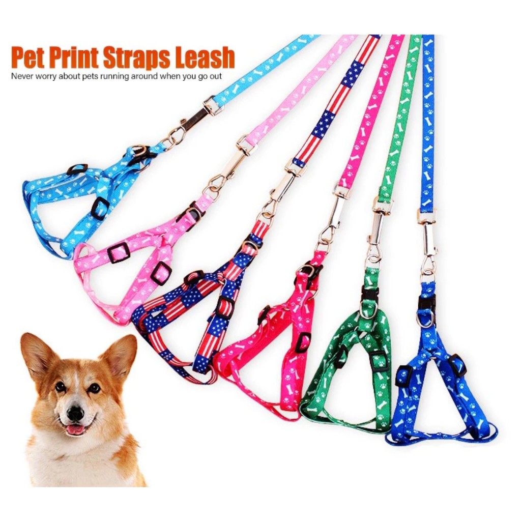 Dây xích ngực chó mèo thú cưng chống trầy cổ - Dây xích ngực thú cưng chó mèo dưới 3 kg