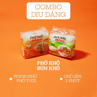 Combo phở + bún khô sấy lạnh giòn dai VAFOOD