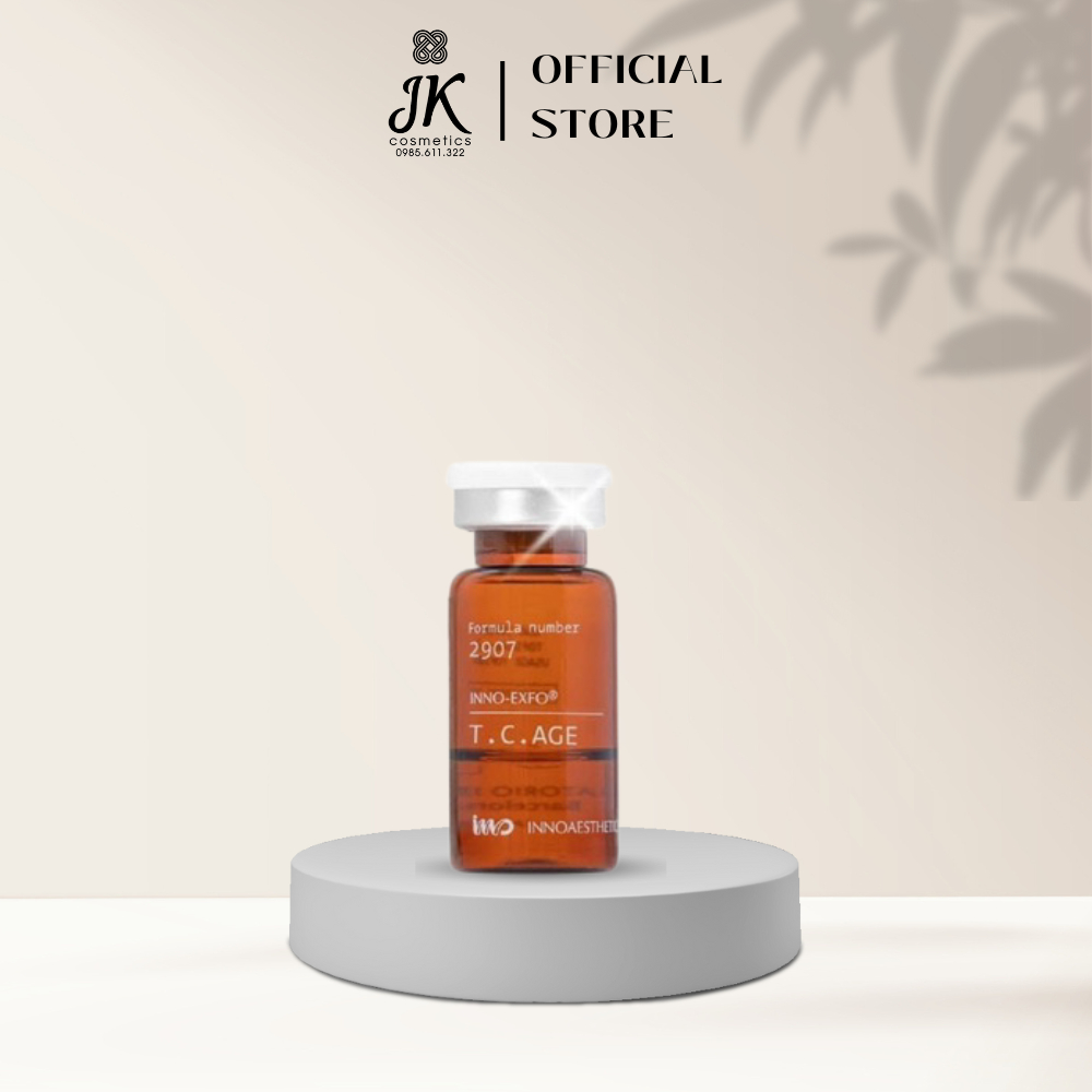 Hoạt chất TC.AGE - Peel 5ml/lọ Giúp Thu Nhỏ Lỗ Chân Lông, Sẹo Rỗ Và Làm Căng Bóng Trắng da - JK Auth Cosmetics