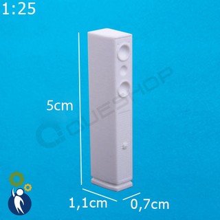 Loa tỉ lệ 1:25, mô hình mini trang trí