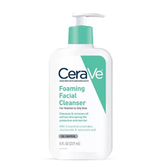 CeraVe Sữa Rửa Mặt Foaming Facial Cleanser Mỹ