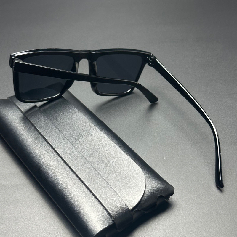 KINHLEGIASI | Kính râm nam nữ ALGER gọng vuông đen lịch lảm Kính râm nam nữ thời trang xịn xò