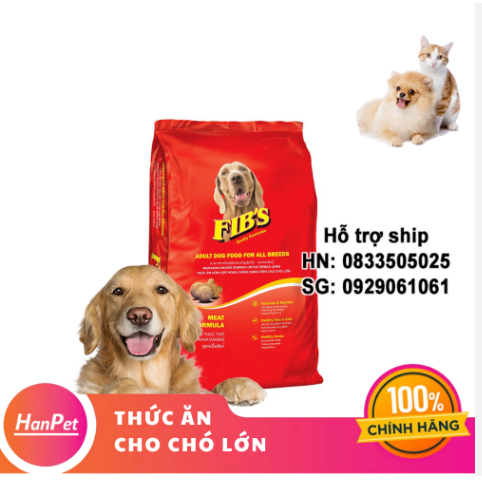 Thức Ăn Hạt Khô Cho Chó Lớn Fibs 20kg