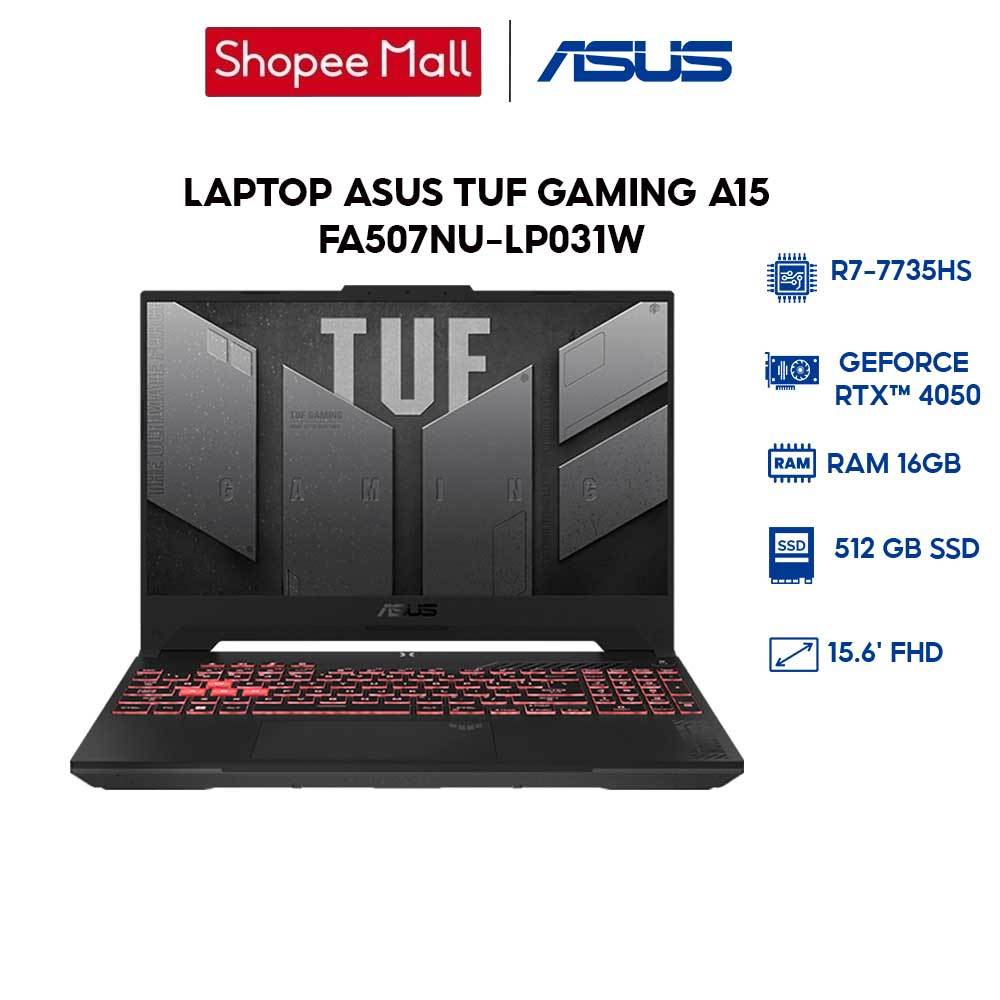 Laptop ASUS TUF Gaming A15 FA507NU-LP031W R7-7735HS | 16GB | 512GB | RTX™ 4050 6GB