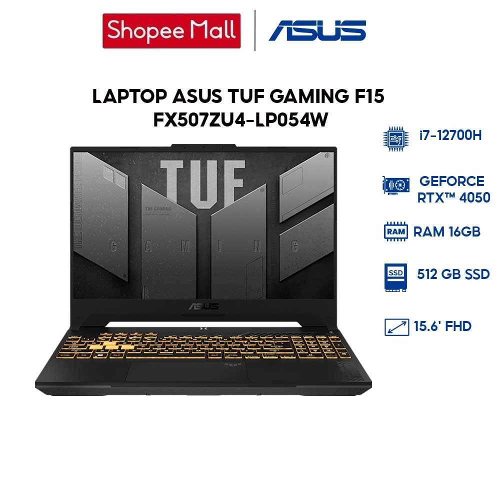 Laptop ASUS TUF Gaming F15 FX507ZU4-LP054W i7-12700H | 16GB | 512GB | GeForce RTX™ 4050 6GB |144Hz 100% sRGB