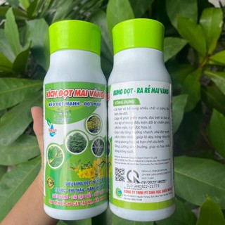 Phân bón lá Siêu kích đọt mai vàng 500ml - Phóng đọt, mập đọt, xanh lá, dày lá, bóng lá, ra rễVTNN