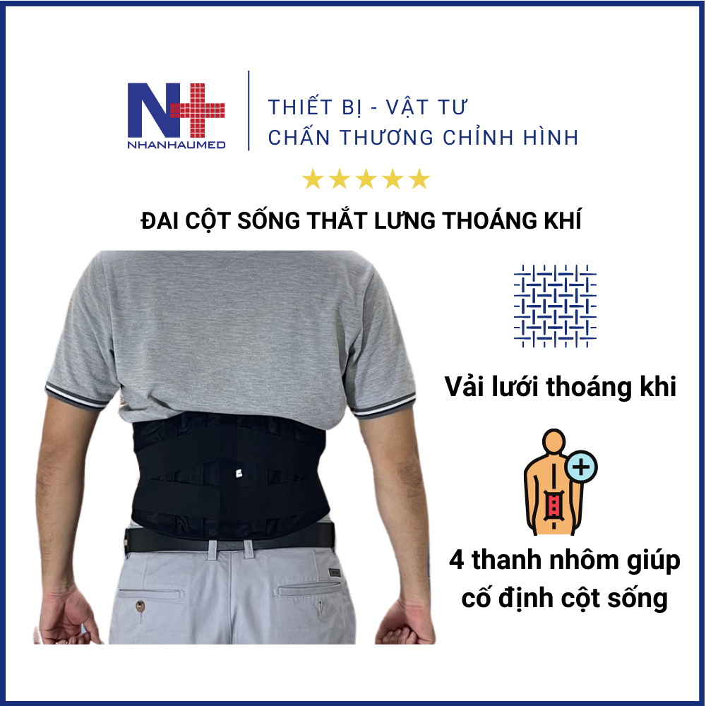 Đai Cột Sống, Đai Lưng Cột Sống Thoát Vị Đĩa Đệm, Đai Lưng Cột Sống Hỗ Trợ Thoái Hoá Cột Sống
