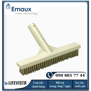 Bàn chải thép vệ sinh hồ bơi emaux 9″, bàn chải sợi thép