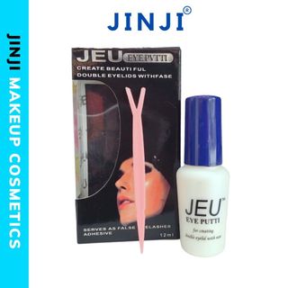 Keo dán mi giả Jeu siêu dính chính hãng màu trong suốt không lộ dùng cho tất cả các loại mi JINJI