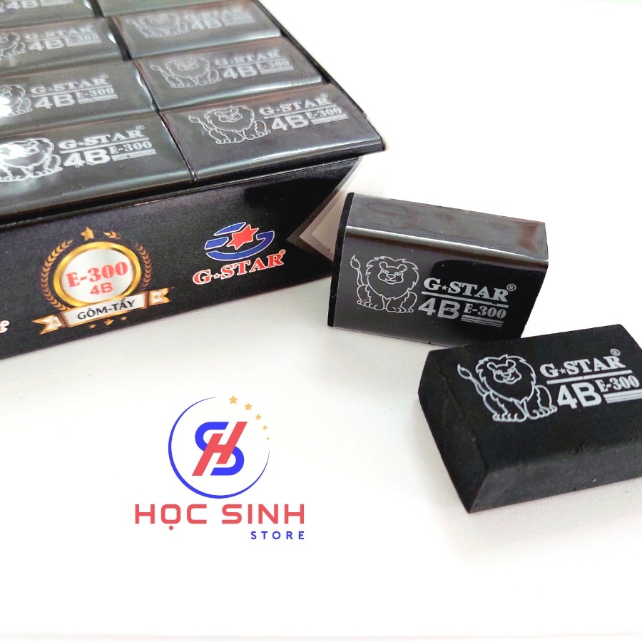 Combo 5 Cục Gôm Đen Gstar E300 - No.1