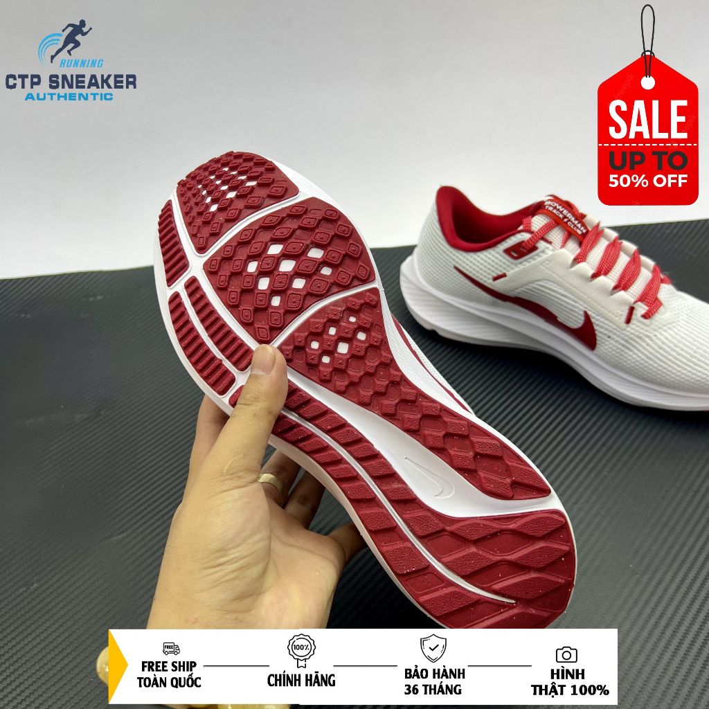 GIÀY CHẠY BỘ NIKE CHÍNH HÃNG PEGASUS 40 FULLBOX MÃ FJ2844-100