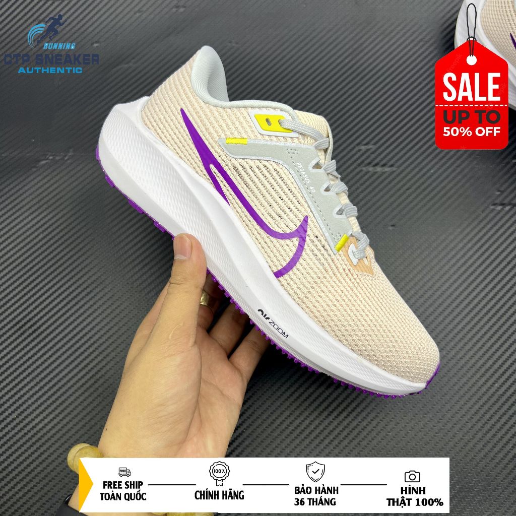GIÀY CHẠY BỘ NIKE CHÍNH HÃNG PEGASUS 40 FULLBOX MÃ DV3853-102
