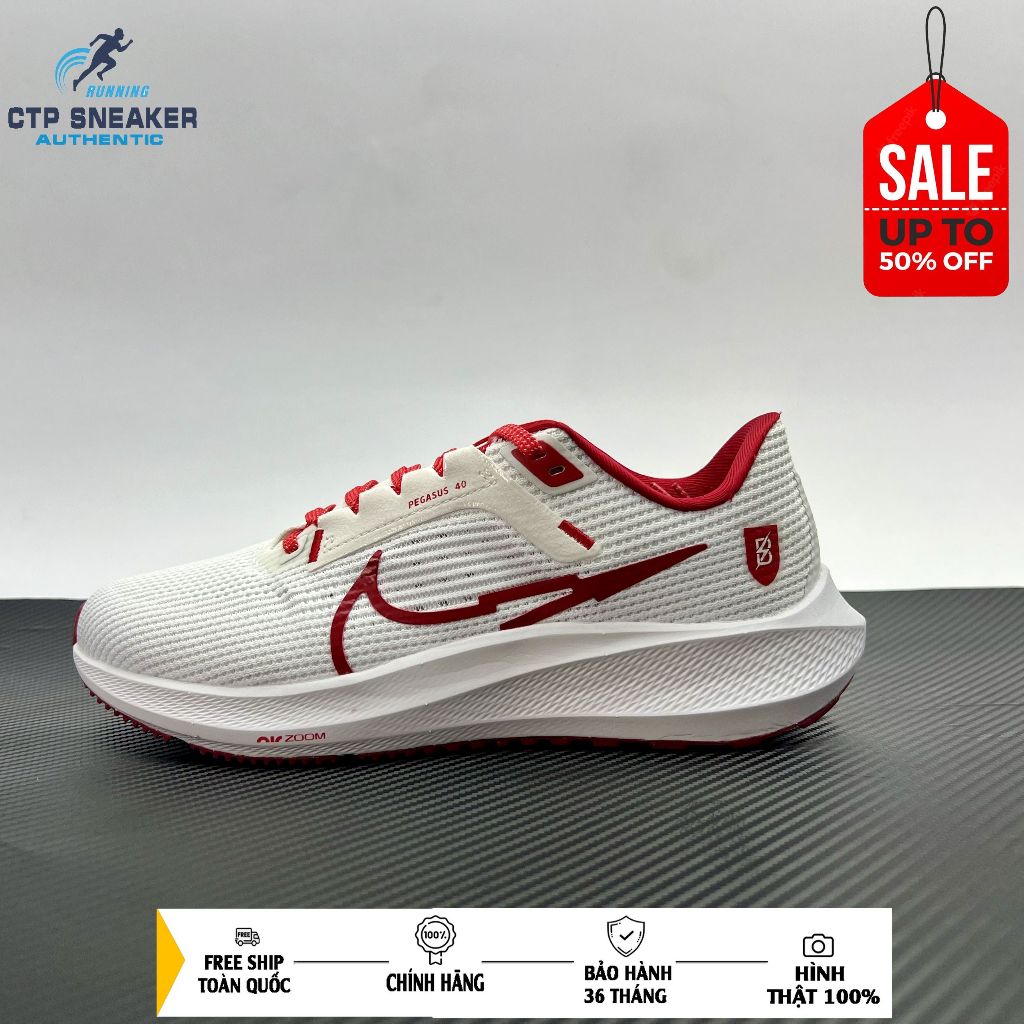 GIÀY CHẠY BỘ NIKE CHÍNH HÃNG PEGASUS 40 FULLBOX MÃ FJ2844-100