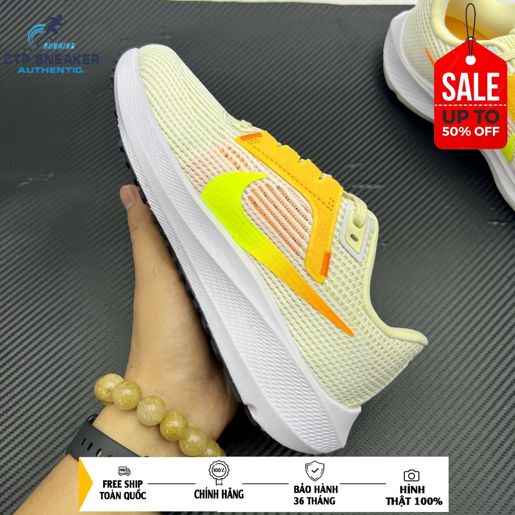 GIÀY NIKE AIR ZOOM PEGASUS 40 CHÍNH HÃNG FULLBOX DV3858-101 Size Cặp