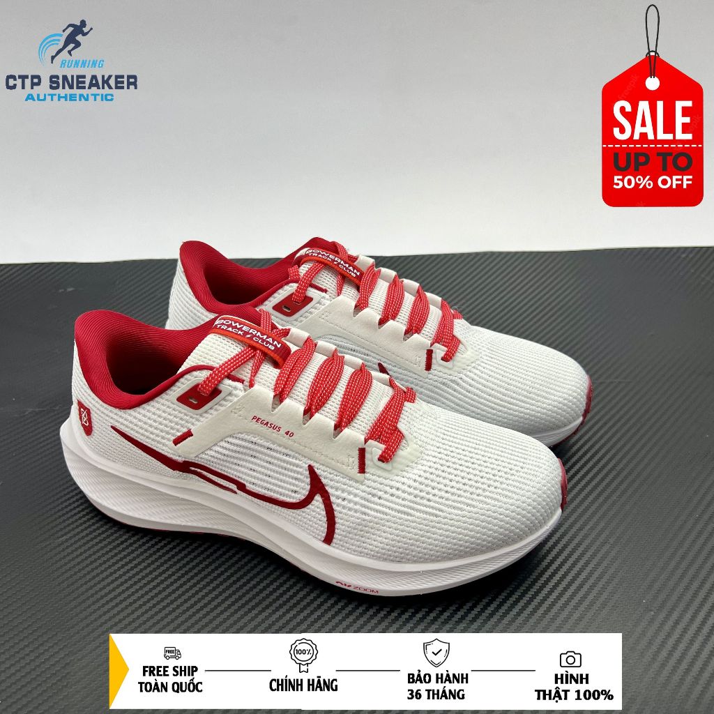GIÀY CHẠY BỘ NIKE CHÍNH HÃNG PEGASUS 40 FULLBOX MÃ FJ2844-100