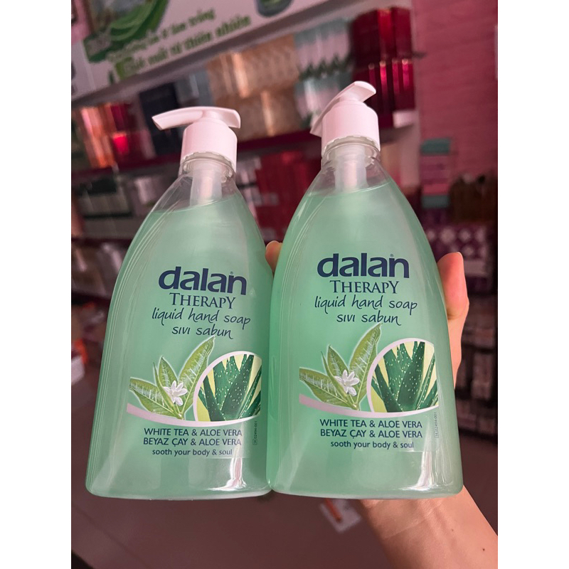 Xà phòng nước Rửa Tay Dưỡng Dalan Dầu Olive lô hội 400ml Chính Hãng