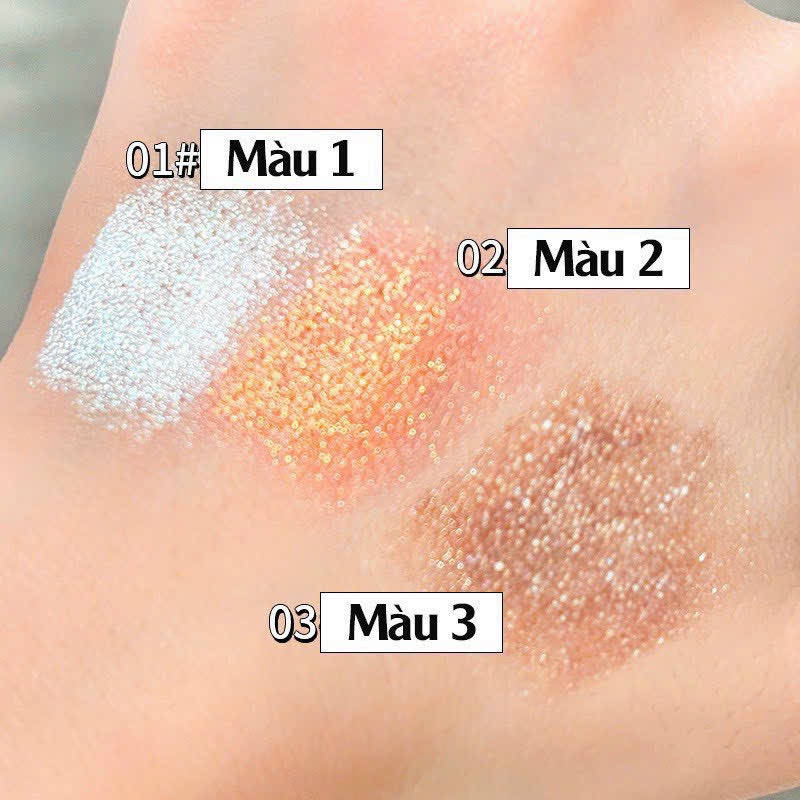 Phấn Mắt Dạng Thỏi Hai Đầu Màu Nhũ lung linh Chống giột nước Lâu Trôi Shop_beauty