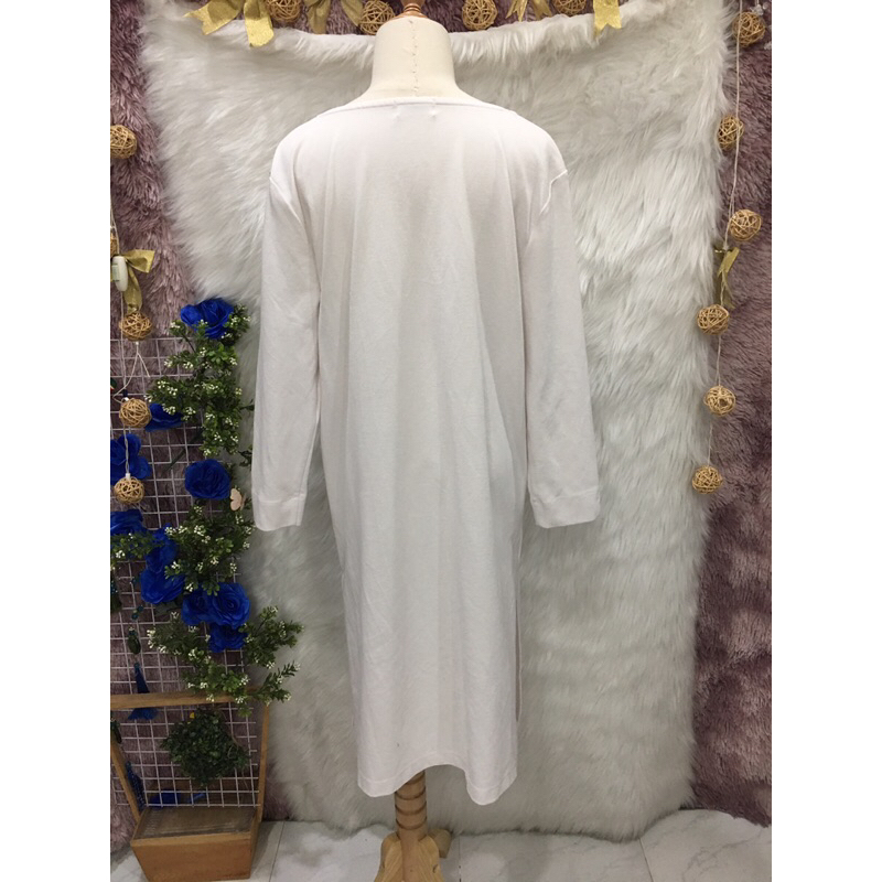 Đầm Suông Nhật Xẻ Tà Hông 2 hand hiệu GIVORS- Size M