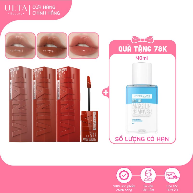 Son Bóng Maybelline Superstay Vinyl Ink (4.2ml)