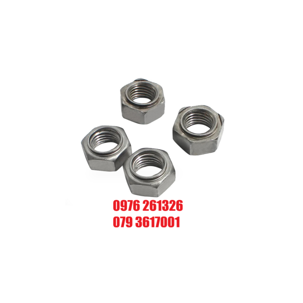 TÁN HÀN 3 CHÂN _ECU HÀN 3 CHÂN _ĐAI ỐC HÀN 3 CHÂN_M8 _BỊCH 50 CON