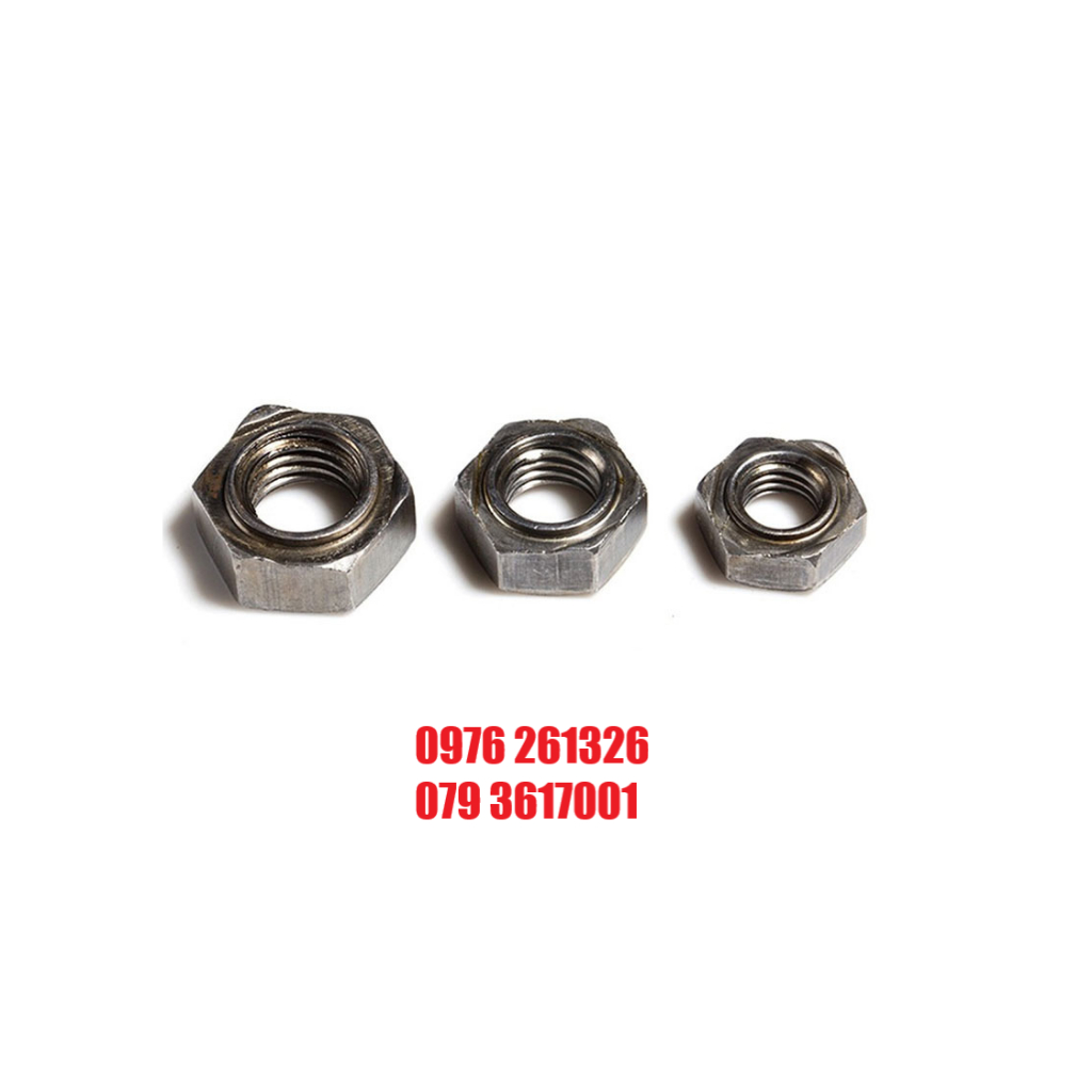 TÁN HÀN 3 CHÂN _ECU HÀN 3 CHÂN _ĐAI ỐC HÀN 3 CHÂN_M8 _BỊCH 50 CON