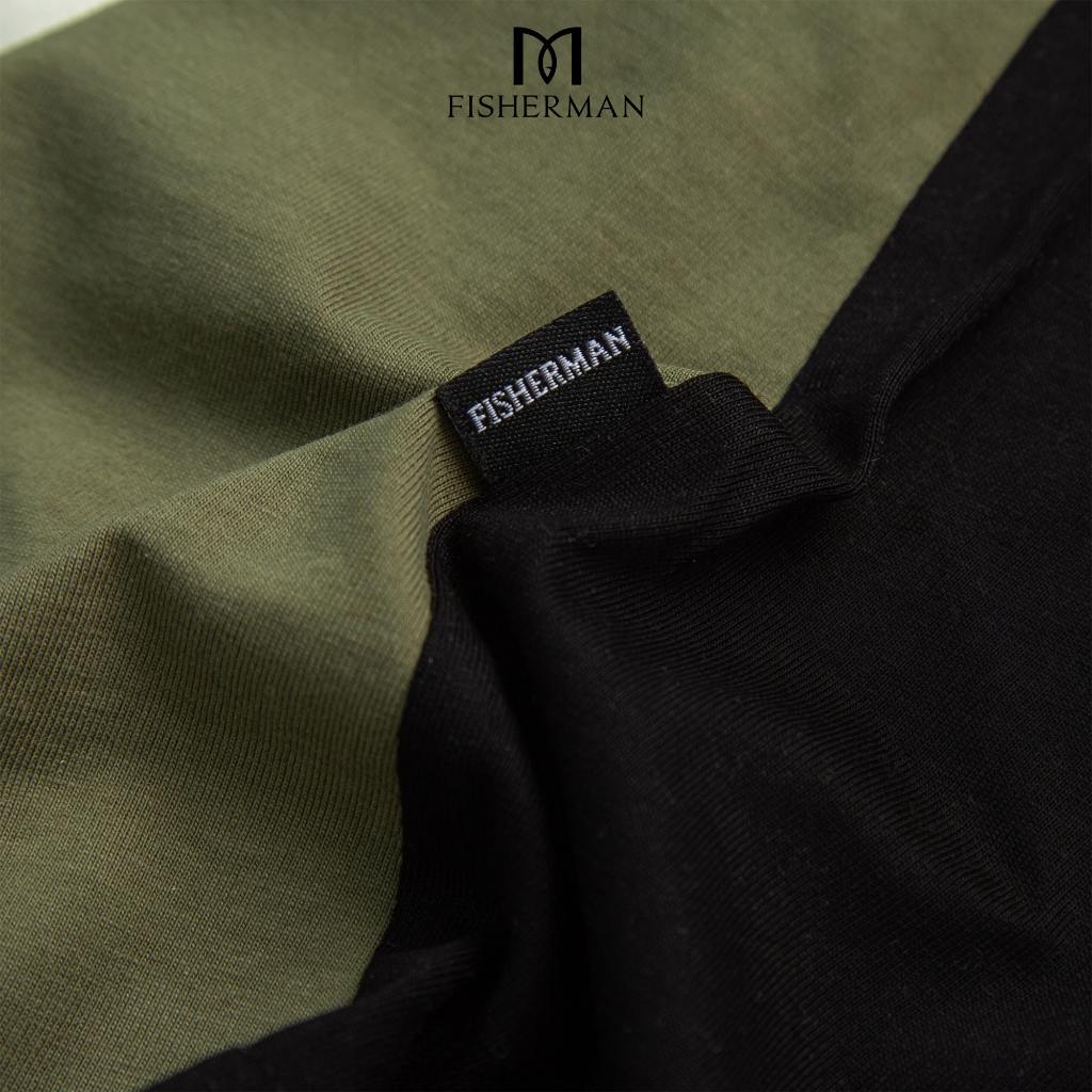 Áo polo nam local brand chất liệu COTTON SINGLE giữ form tốt phối 3 khoang màu trẻ trung năng động FM-02  Fisherman