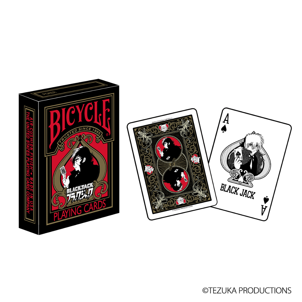 Bài tây Poker Bicycle Manga Black Jack Playing Cards
