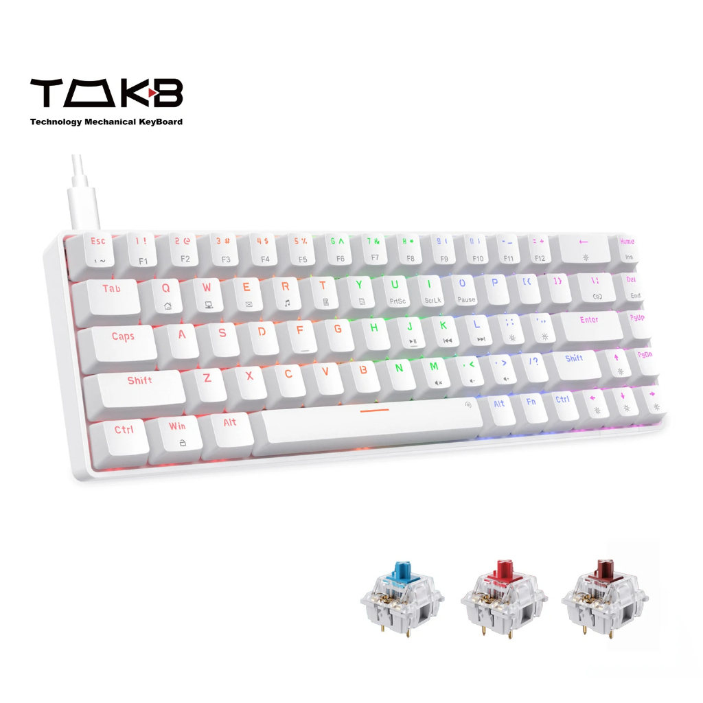 Bàn phím cơ không dây TMKB T68SE by Kemove